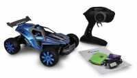 Radiografische Buggy Atomic 2WD 2,4GHz schaal 1 op 12 RTR, Blauw